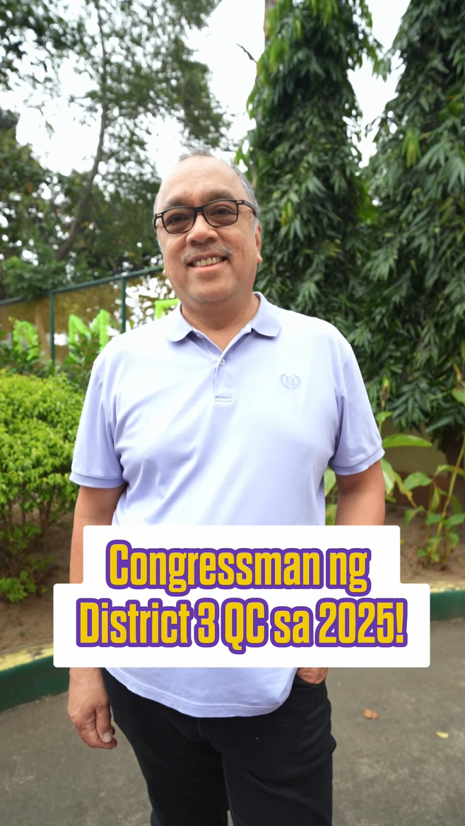 Allan Reyes Fit and Ready to Serve District 3 Quezon City